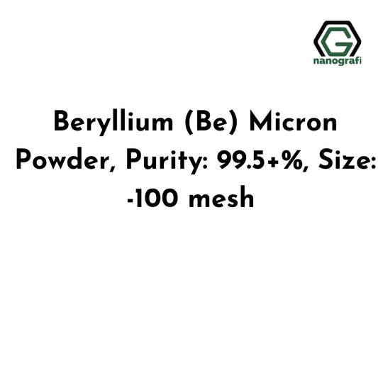 Beryllium (Be) Micron Powder