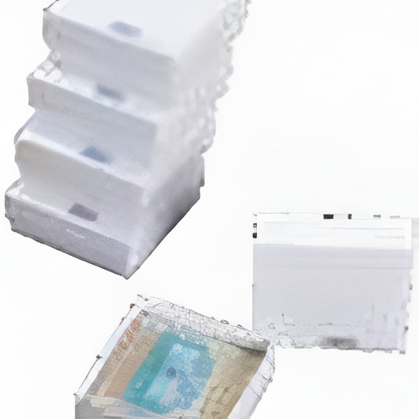 BIOLOGIX Cardboard Freezer Boxes ( -196oC to 121oC) 2" White Cryobox 81-well divider