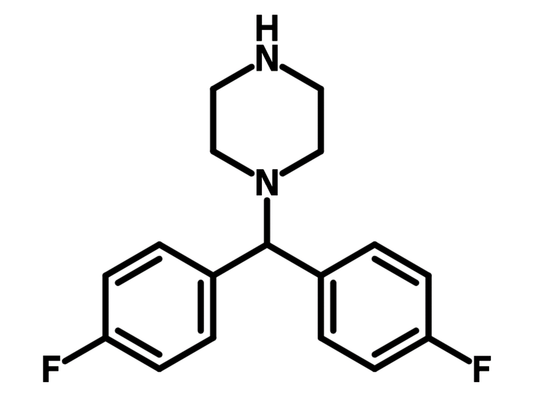 1-Bis(4-fluorophenyl)methyl piperazine B2441
