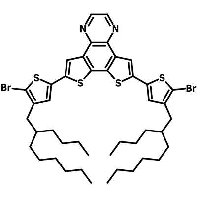 6,9-bis(5-bromo-4-(2-butyloctyl)thiophen-2-yl)dithieno[3,2-f:2',3'-h]quinoxaline B1111