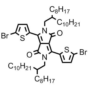 3,6-bis(5-bromothiophen-2-yl)-2,5-bis(2-octyldodecyl)pyrrolo[3,4-c]pyrrole-1,4(2H,5H)-dione B241