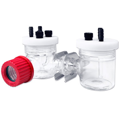 Ossila H-Type Photoelectrochemical Cell with Optical Window - 100 ml C2017F1