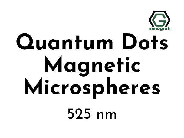 Quantum Dots Magnetic Microspheres 525 nm