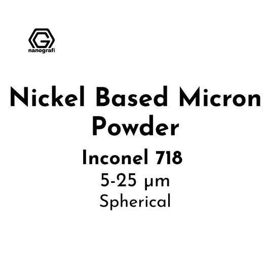 Spherical Nickel Base Alloy Micron Powder, Inconel 718 Powder, Size: 5-25 µm