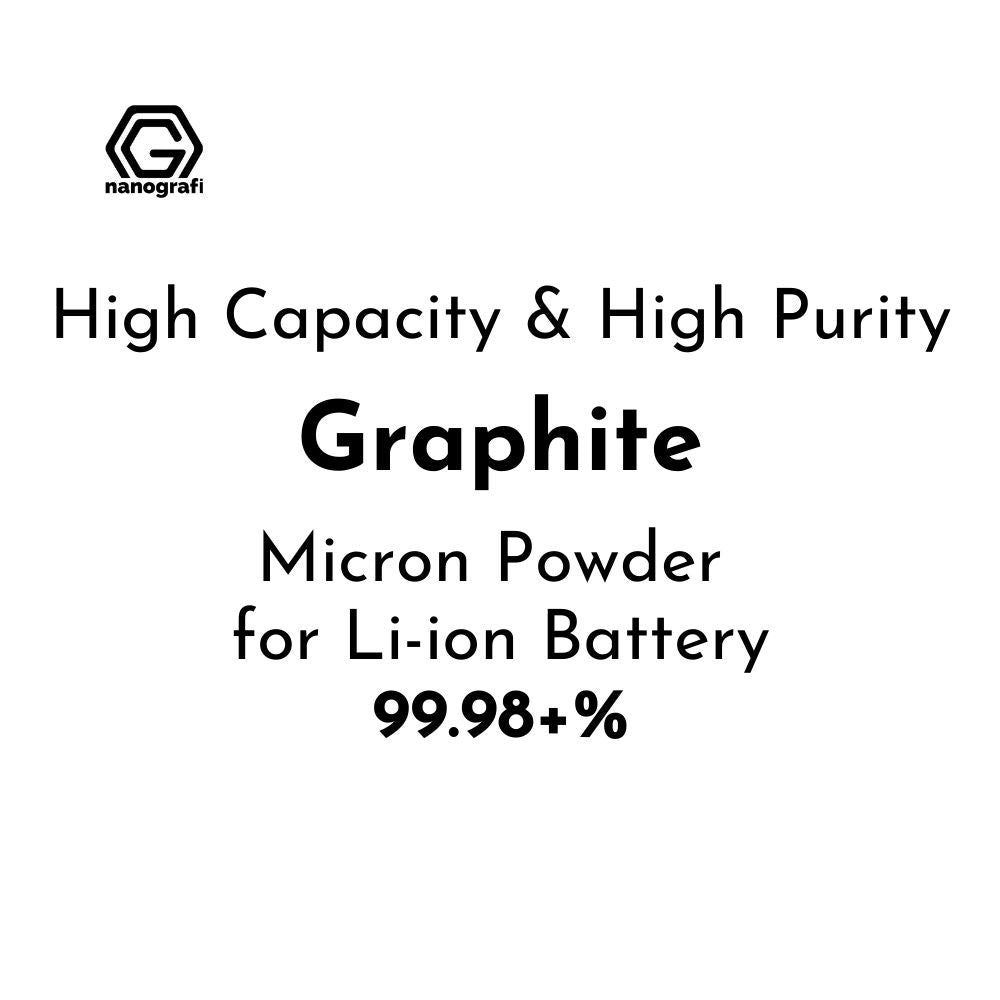 High Capacity and High Purity Graphite Micron Powder for Li-ion Battery