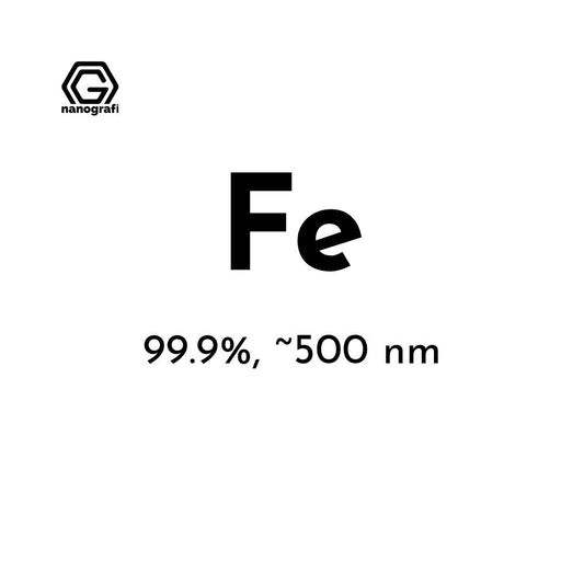 Iron (Fe) Nanopowder/Nanoparticles