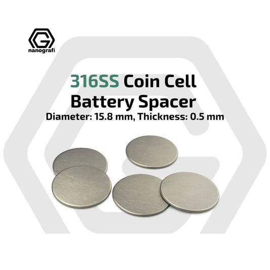 316SS Coin Cell Battery Spacer