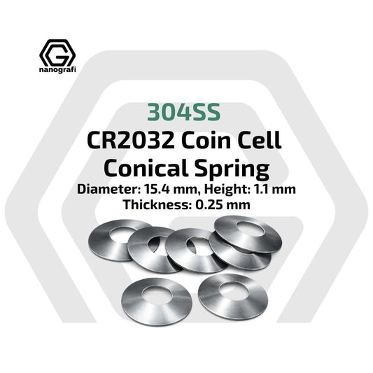 304SS Coin Cell Conical Spring for CR2032