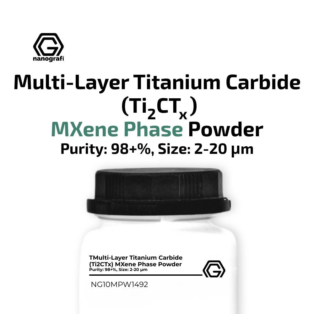 Multi-Layer Titanium Carbide (Ti2CTx) MXene Phase Powder