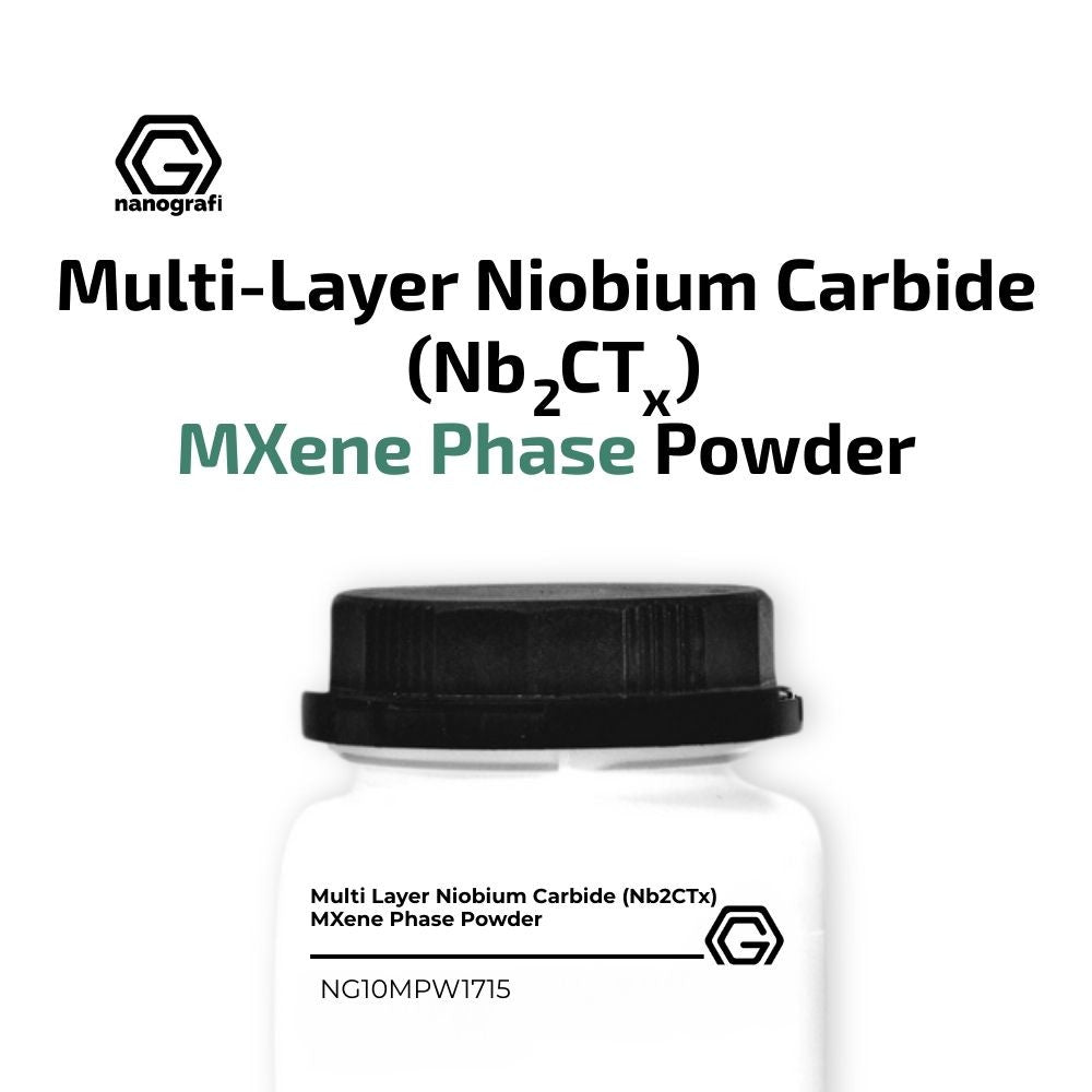 Multi Layer Niobium Carbide (Nb2CTx) MXene Phase Powder