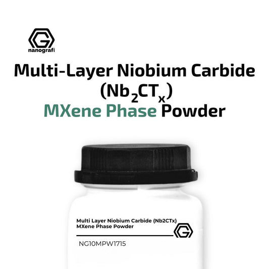 Multi Layer Niobium Carbide (Nb2CTx) MXene Phase Powder