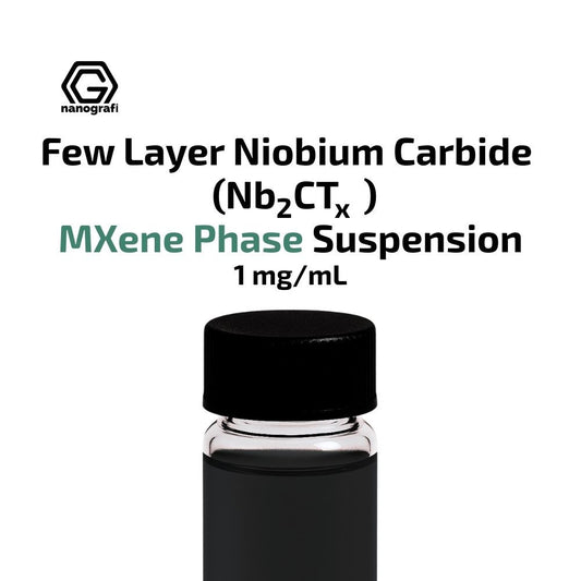 Nanografi NG10MPW1716 Few Layer Niobium Carbide (Nb2CTx) MXene Suspension, Concentration: 1 mg/mL