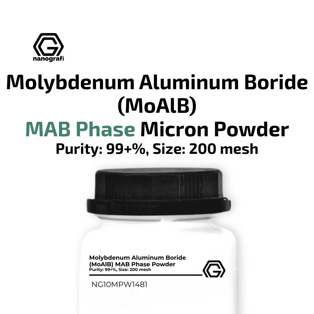 Molybdenum Aluminum Boride (MoAlB) Max Phase Micron Powder