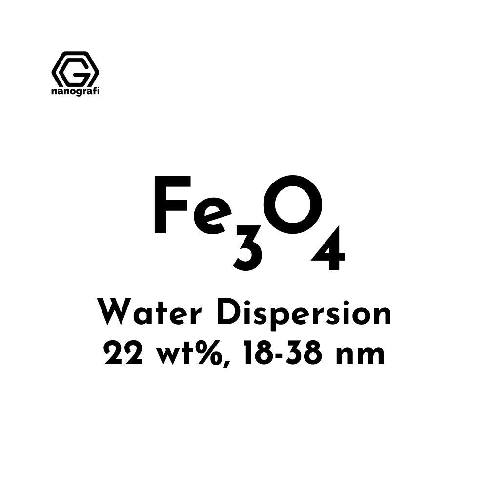 Iron (II,III) Oxide (Fe3O4) Nanopowder/Nanoparticles Water Dispersion