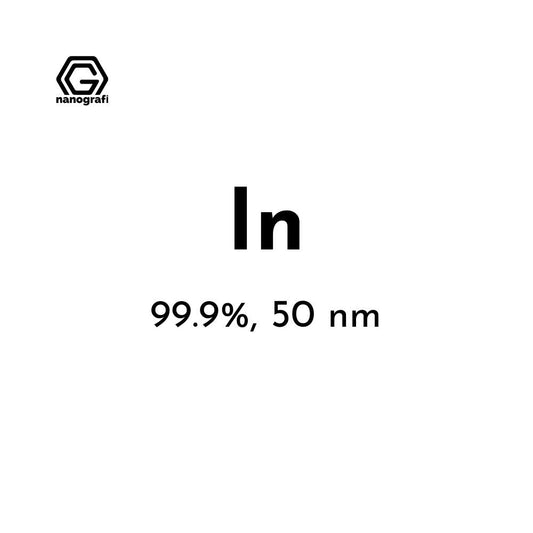 Indium (In) Nanopowder/Nanoparticles