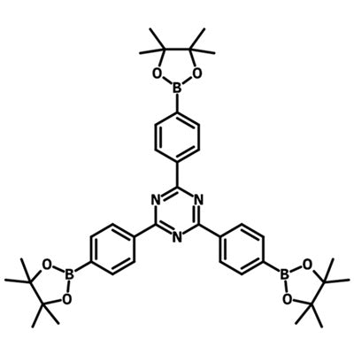 2,4,6-Tris[4-(4,4,5,5-tetramethyl-1,3,2-dioxaborolan-2-yl)phenyl]-1,3,5-triazine B3981