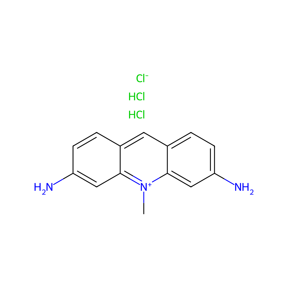 TCI A0677 69235-50-3 Acriflavine Hydrochloride (mixture of 3,6-Diamino-10-methylacridinium Chloride Hydrochloride and 3,6-Diaminoacridine Hydrochloride)