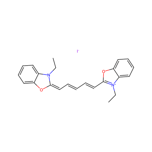 TCI D6672 14806-50-9 3,3'-Diethyloxadicarbocyanine Iodide