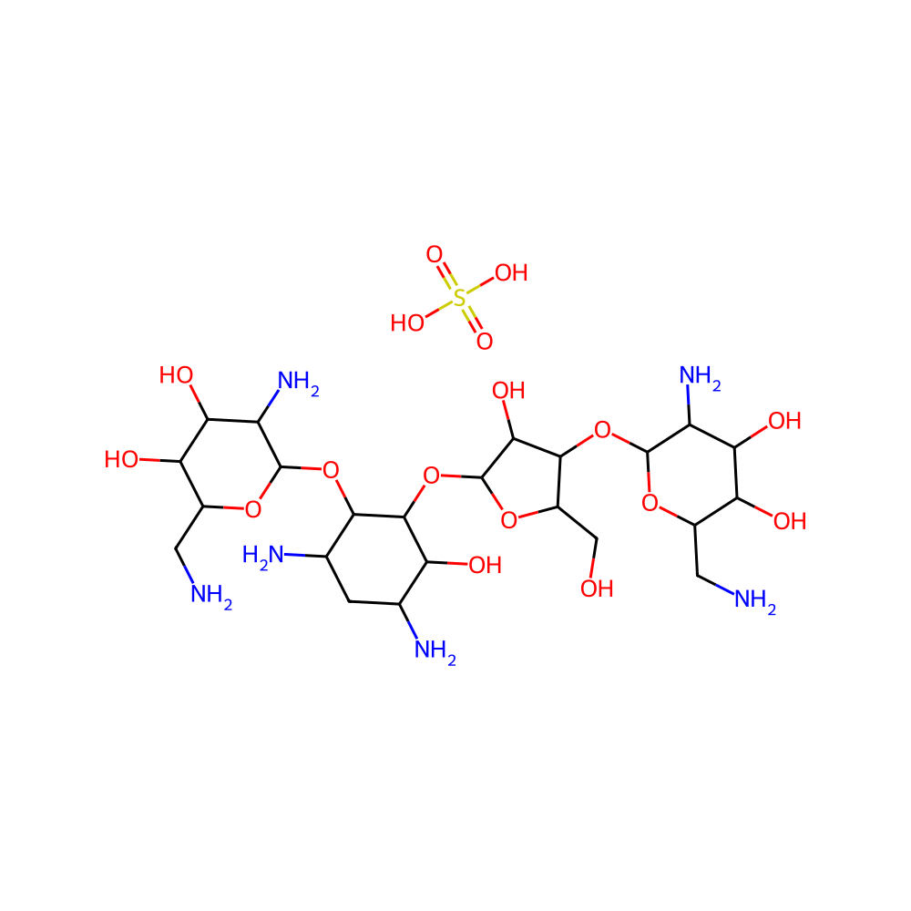 TCI F0649 1405-10-3 Fradiomycin Sulfate