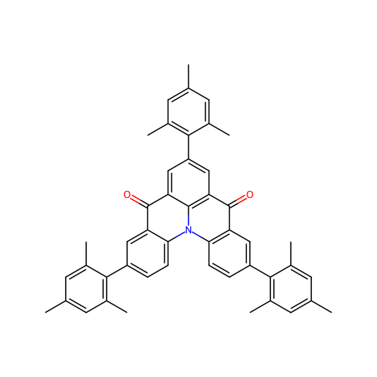TCI T4163 2493975-78-1 3,7,11-Trimesitylquinolino[3,2,1-de]acridine-5,9-dione