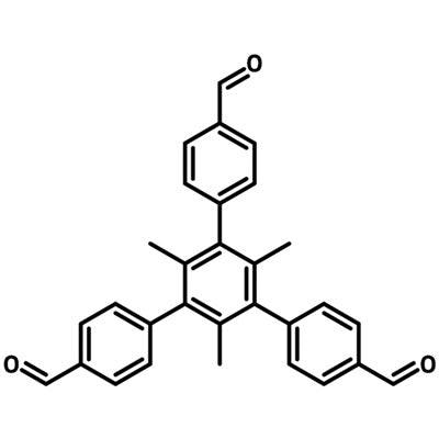 5'-(4-Formylphenyl)-2',4',6'-trimethyl-[1,1':3',1''-terphenyl]-4,4''-dicarbaldehyde B3911